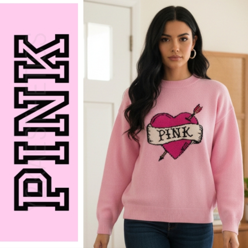 Victoria's Secret PINK Campus Knit  Sweater